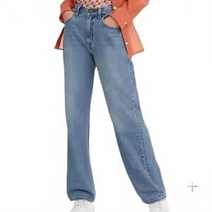NEW LEVI'S loose straight jeans in blue